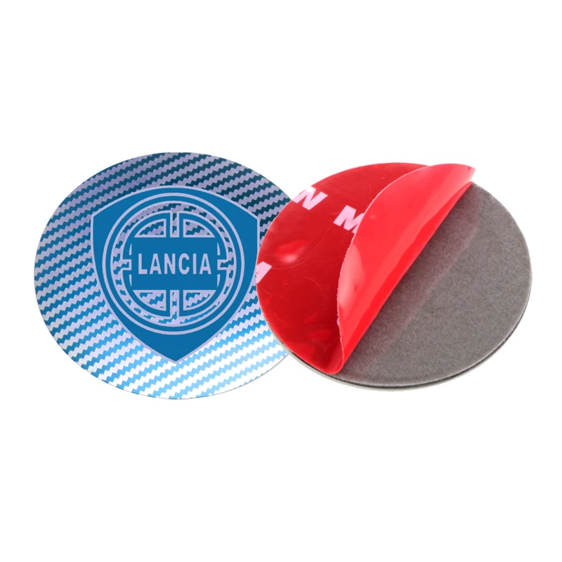 4 шт. 56.5 мм наклейка эмблемы автомобиля для колесного центрального кожуха обода Lancia аксессуары Автомобили.