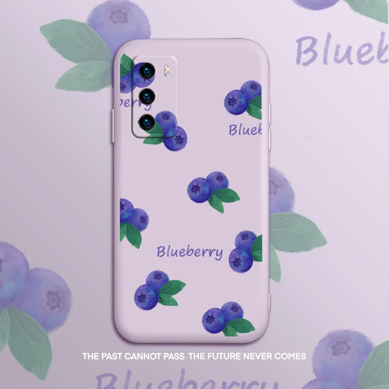 

Plump Oranges Phone Case For Huawei P40 P40Lite P30 P20 Mate 40 40Pro 30 20 Pro Lite P Smart 2021 Y7a Liquid Silicone Cover