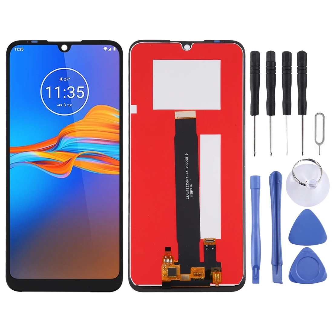 

iPartsBuy for Motorola Moto E6 Plus LCD Screen and Digitizer Full Assembly