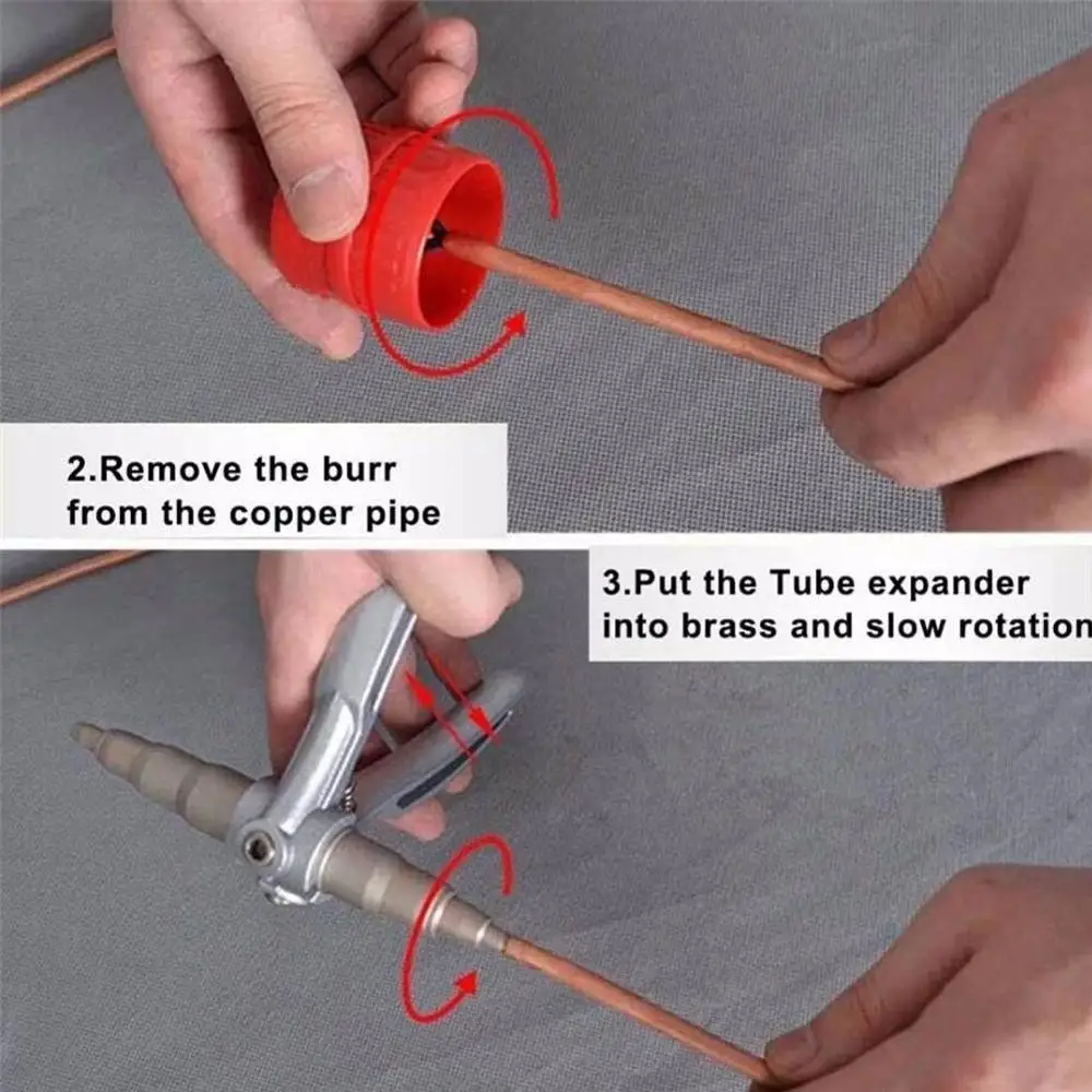 

1PC Air Conditioner Manual Copper Pipe Tube Expander Tool Tool Hand Refrigeration Expanding Refrige Air Conditioner Swaging