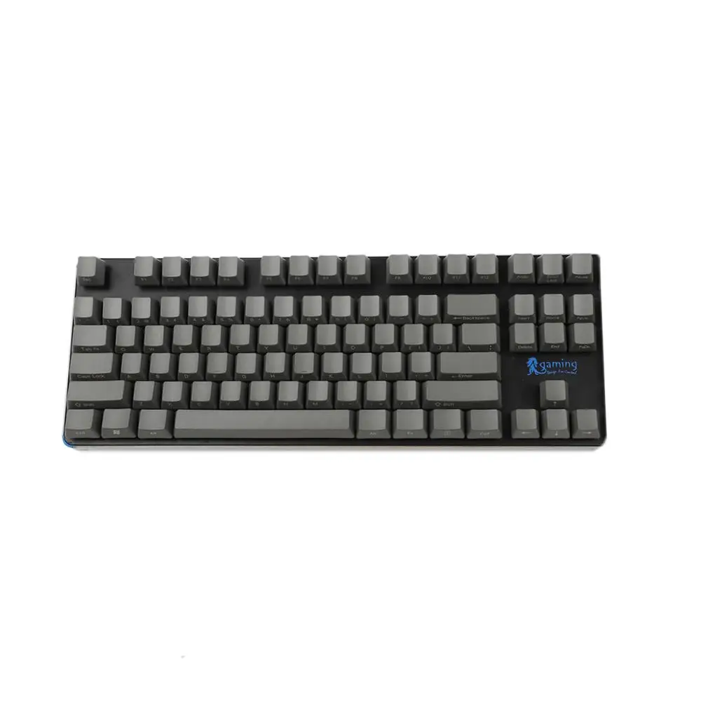 87 YMDK боковая печать ANSI Толстая клавиатура PBT для механической клавиатуры Tenkyless