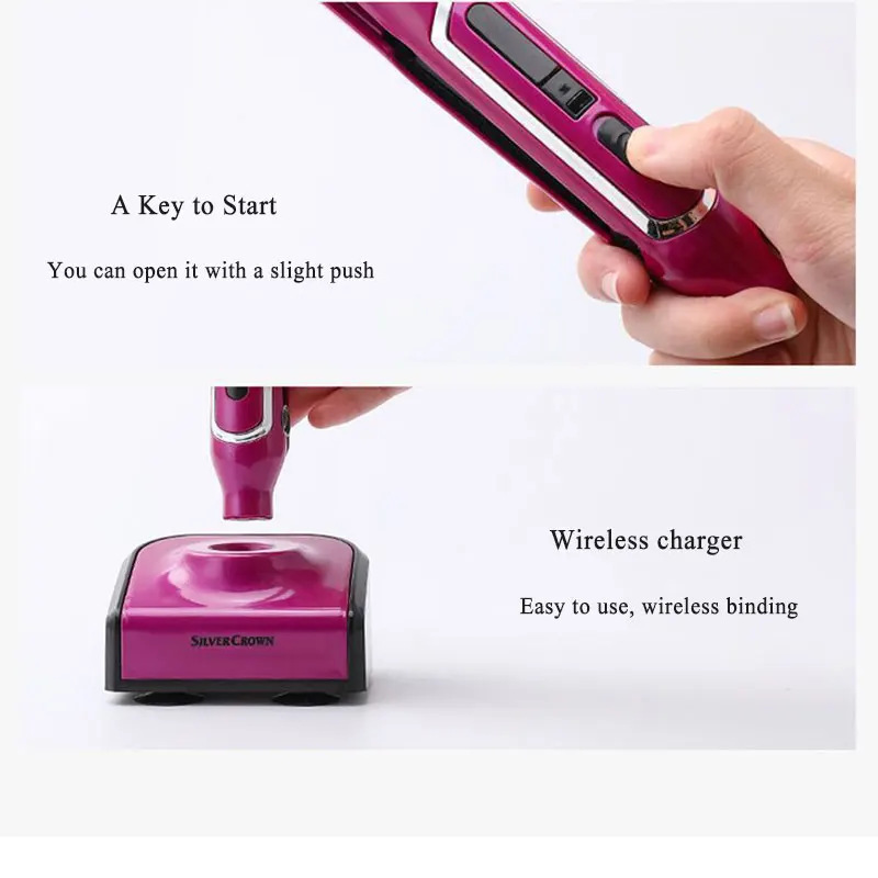 Беспроводной выпрямитель для волос бигуди портативная электрическая шина
