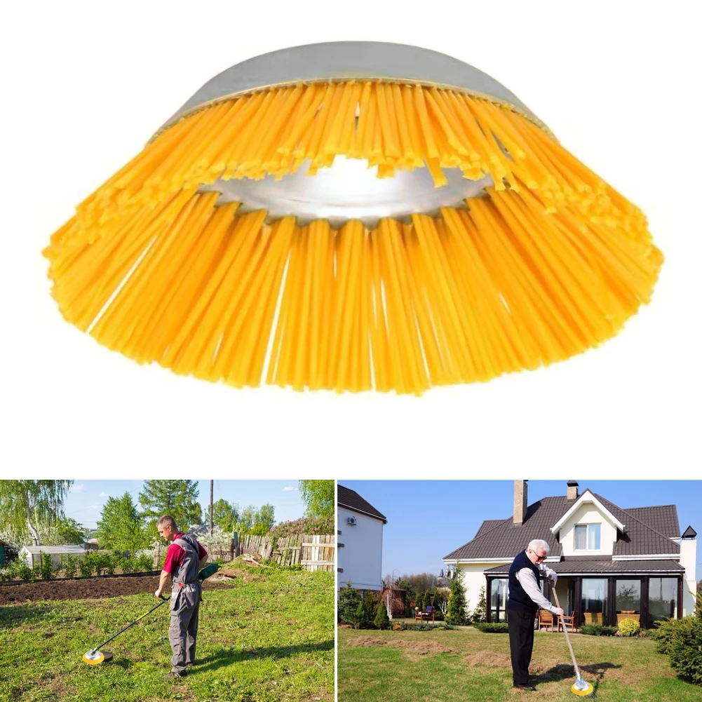 

200mm Nylon Straw Rope Trimmer Head Grass Brush Cutter Dust Removal Weeding Plate For Lawnmower Mower Mechinery Head Wheel
