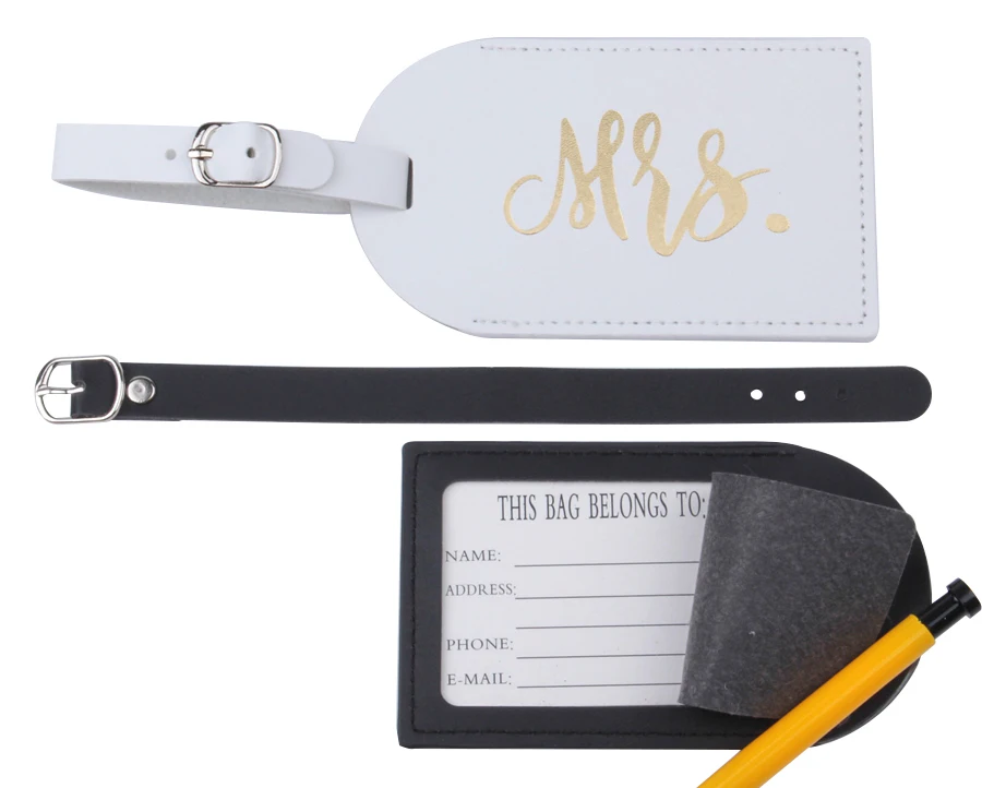 Mr & Mrs бирка для чемодана сумка аксессуары путешествий идентификационный адрес
