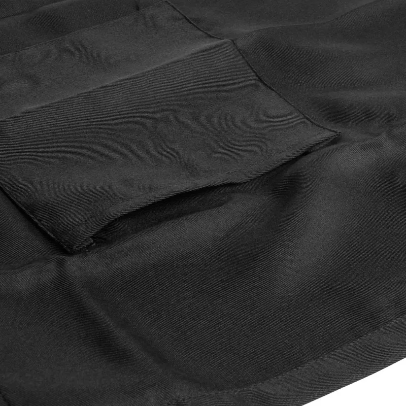 

Half Short Waist Polyester Apron Waitress Waiter With Pocket Kitchen Cafe Pub 32CC