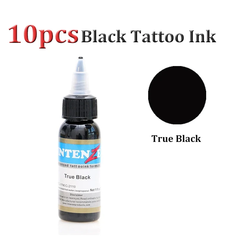 

10pcs Pigment Tattoo Ink Permanent Makeup Tattoo Pigment Ink Microblading Micropigmentation Pigments for Tattoo Eyebrow Eyeliner