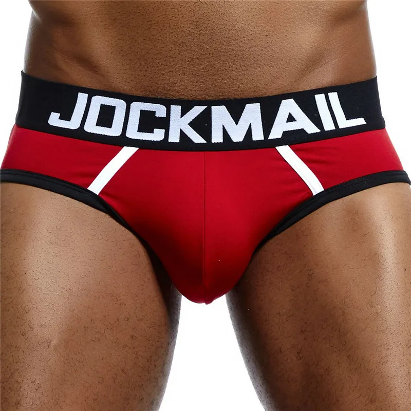 JOCKMAIL Брендовое Мужское нижнее белье сексуальные мужские трусы calzoncillos hombre