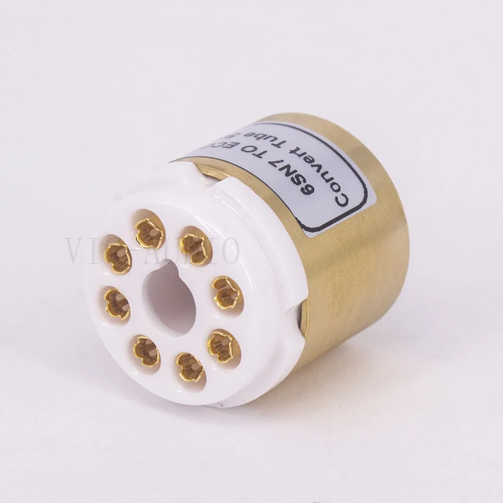 1 шт. 6SN7 в E88CC ECC88 6922 6DJ8 электронная трубка звуковая вакуумная адаптер розетка