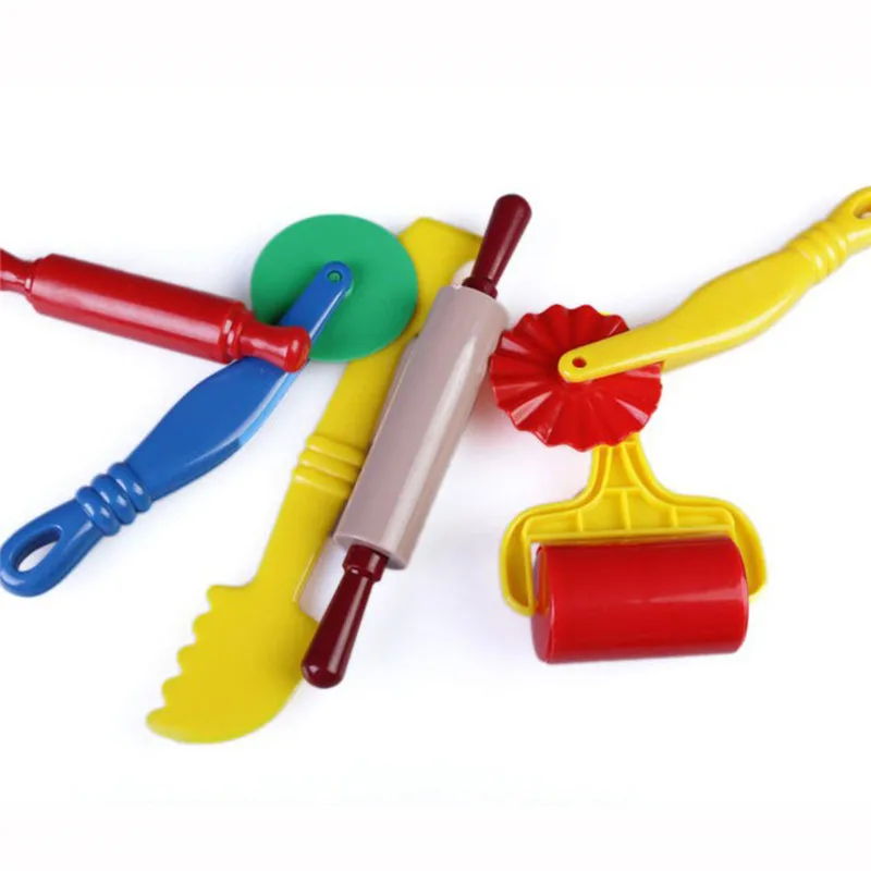 

Color Play Dough Model Tool Toys Creative 3D Plasticine Tools Playdough Set Clay Moulds Deluxe Set New 2023