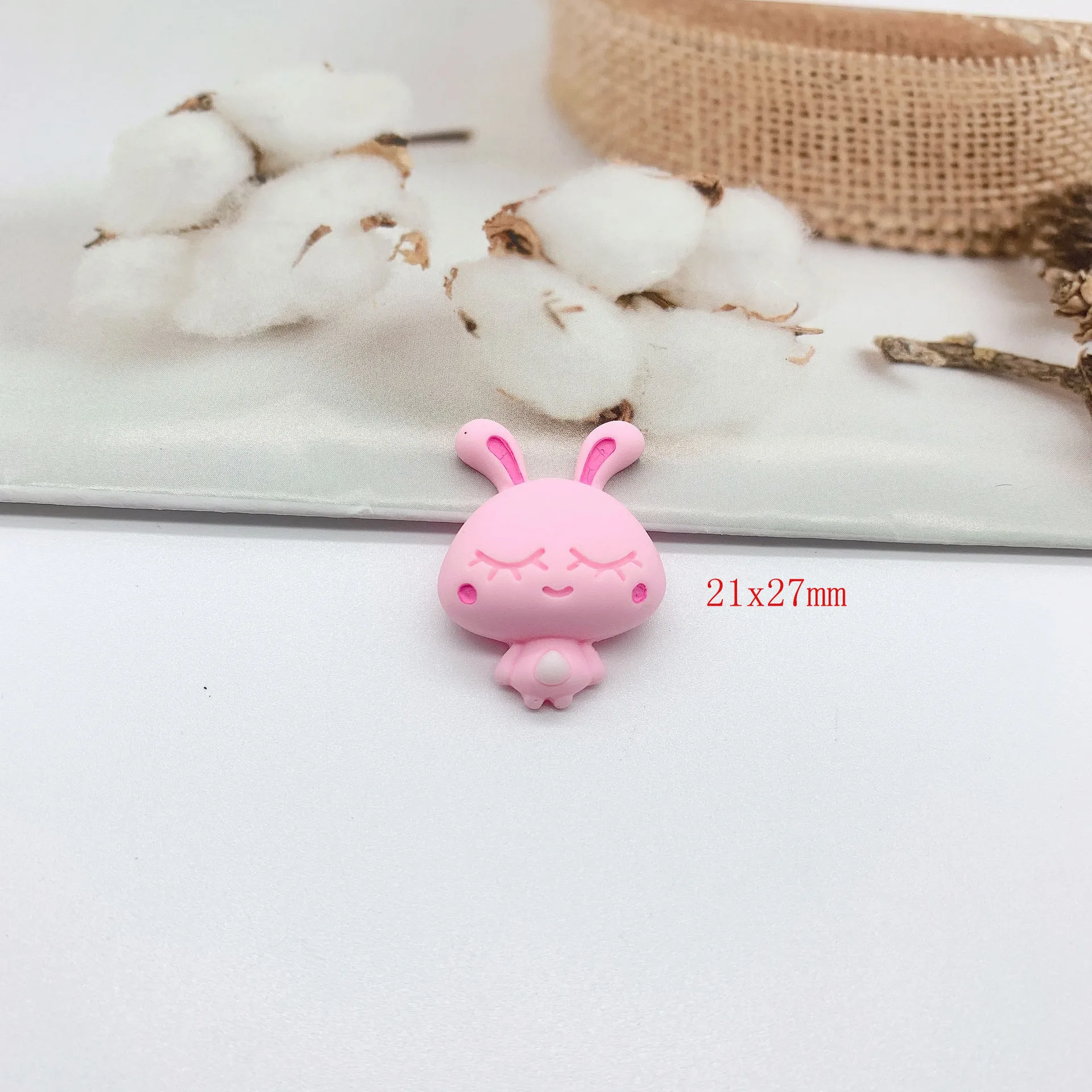 

Resin Cartoon Animal Cute Rabbit Bear Flatback For Hair Bows Accessories DIY Scrapbooking