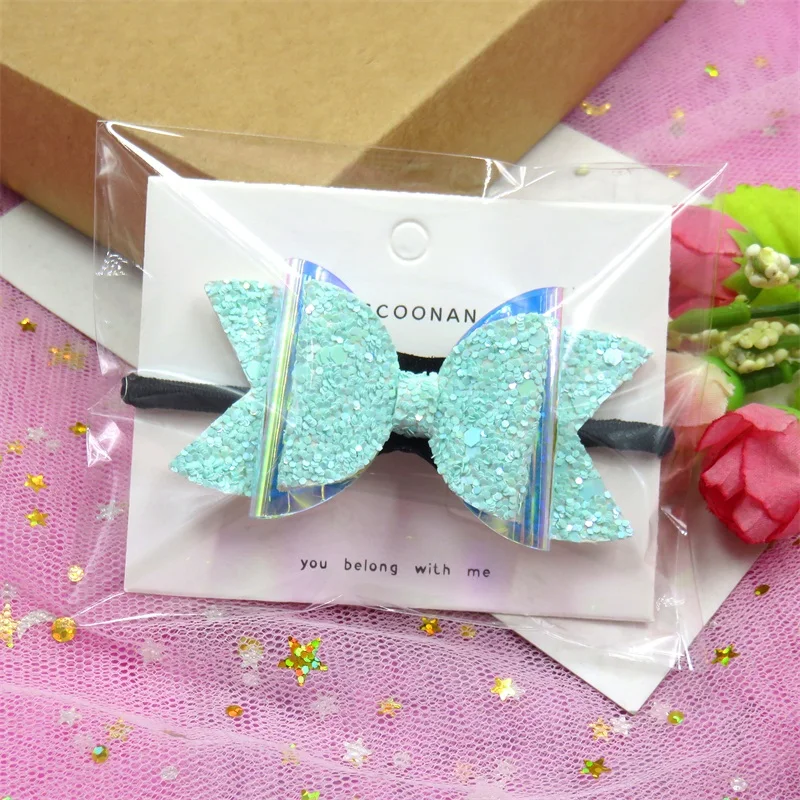 1 шт. детская эластичная лента для волос с блестками| |