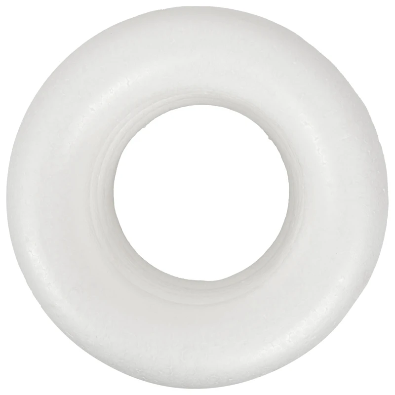 Полукруглые пенопластовые кольца/венки Craftmill 25 см коробка (5)|Принадлежности для