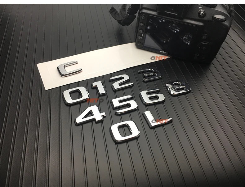 car body kit For C Class C63 C43 AMG C180 C200 C300 C320 C350 4MATIC CDI Trunk Emblem Badge Chrome Letters Emblems | Автомобили и