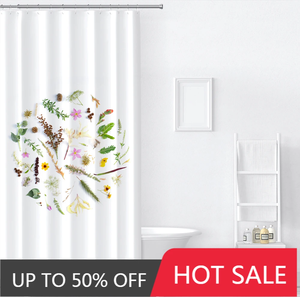 

Flower Game Destruction Gifts Customization Home Garden Household Merchandise Bathroom Shower Curtains Waterproof Moisture-Proof