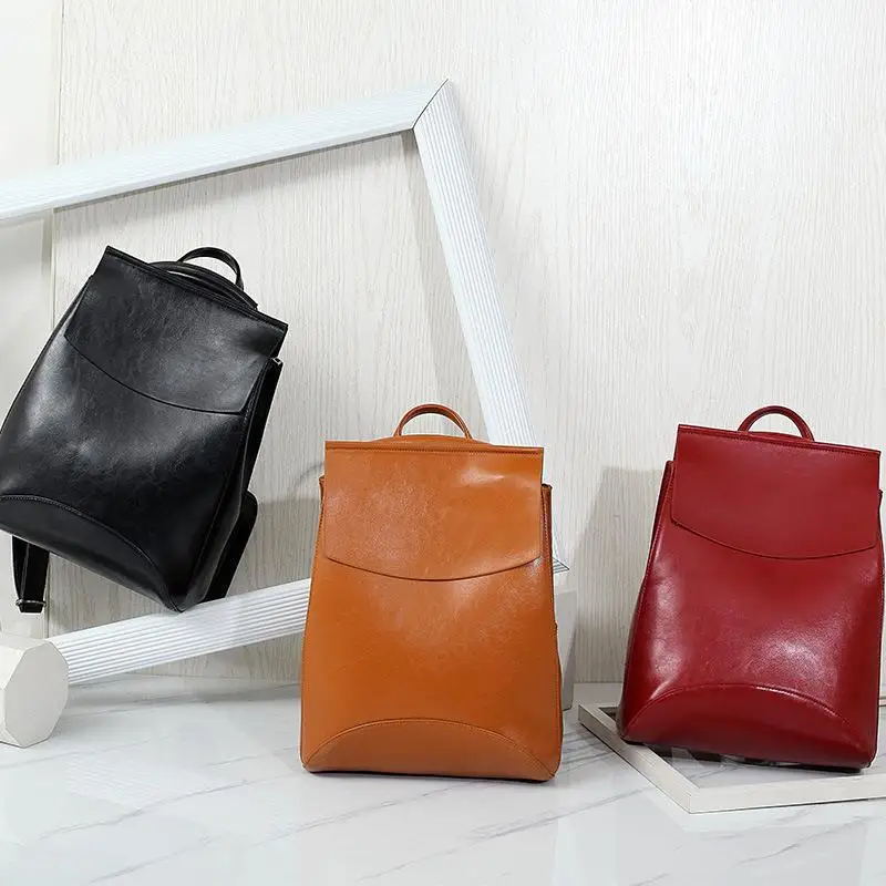 

Fashion Women Backpack High Quality Youth Pu Leather Backpack For Teenage Girl School Shoulder Bag Multifunction Travel Backpack