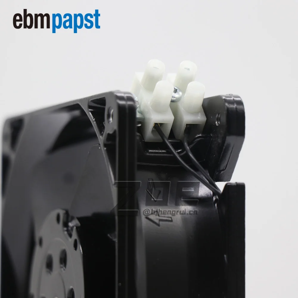 

Ebm papst 4650N-465 AC Axial Sleeve Bearing 230V 157.7CFM/179.3CFM 46dB/50dB 119X119X38mm Metal Blade Heater Cooling Fan