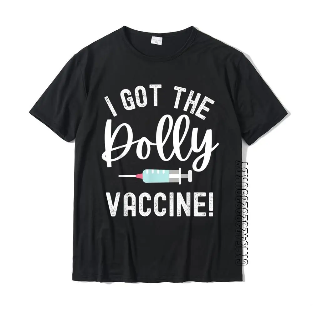 

Я получил вакцину Dolly. Получил выстрел. Забавная вакцина про. Футболка, топы, футболка, дешевые хлопковые мужские футболки, повседневные