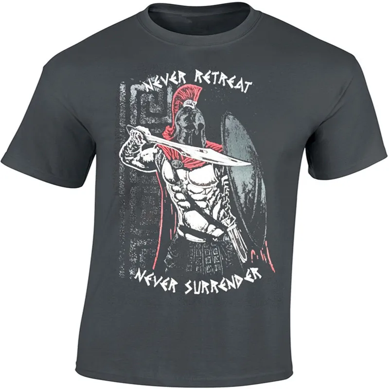 Новый стиль Для Мужчин's Супермена футболки Это Спарта Leonidas King of футболка