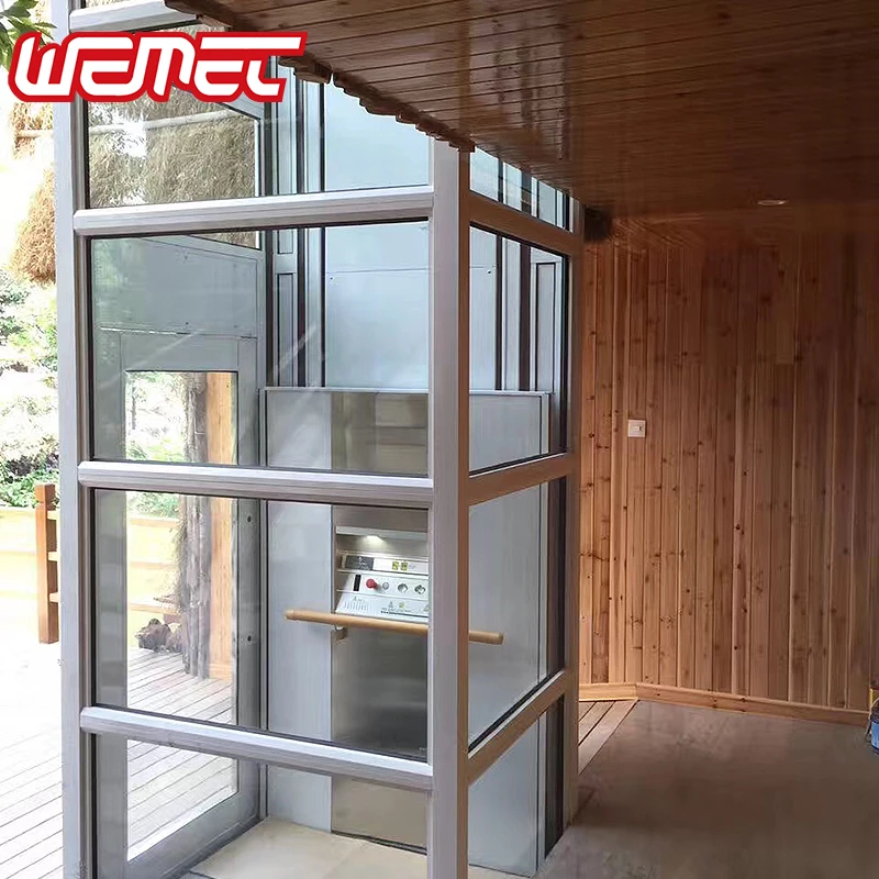 Крытый дешевый дом Лифт вертикальный Платформа для домашнего использования два