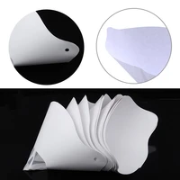 50pcs uv resin thicken paper filter disposable for anycubic photon wanhao d7 anet n4 uv sla 3d printer parts filament filters