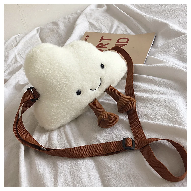 Small Crossbody Shoulder Bags For Girls Cute Cartoon Toast Toy Fruit Shape Avocado Wallet Designer Clear Purse And Handbags