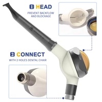 ai prophy air b2 dental polisher handpiece intraoral air polishing system 2 holes connect dental chair tooth cleaning instrument