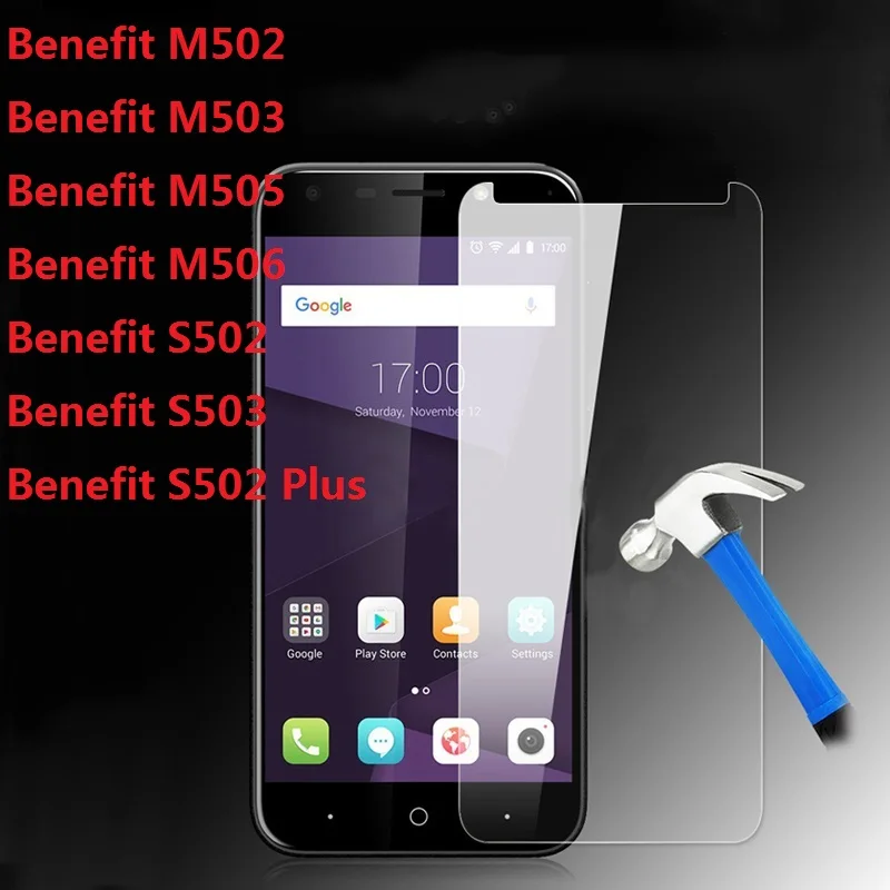 Ультратонкое закаленное стекло для Ark Benefit M502 M503 M505 M506 S502 Plus S503 2 шт. защитная