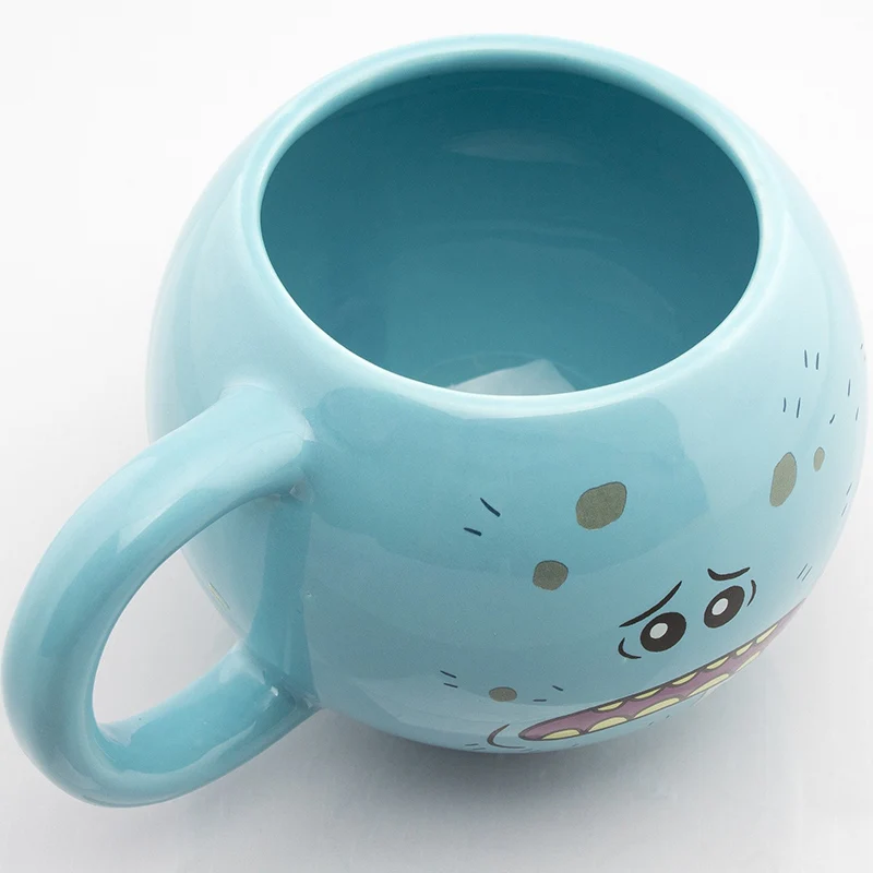 Buy Creative Funny Expression Ceramic Mug Cartoon Tea Milk Breakfast Cup Home Office Drinkware Couple Novelty Gifts for Friends on