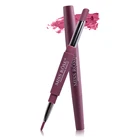 Матовая губная помада MISS ROSE 2 в 1, подводка для губ, нюдовая губная помада для макияжа, водостойкая губная помада, стойкий карандаш для губ, макияж