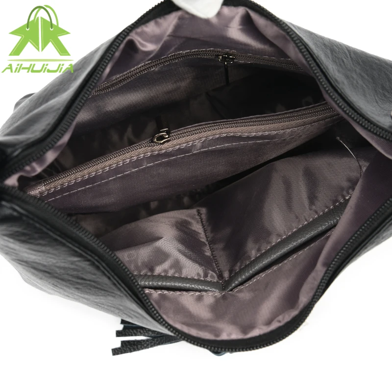 

Winter Casual Fashion PU Leather Handbags 2021 New Women Hand Bag Designers Luxury Tassel Large Capacity Ladies Handbags Bolsa