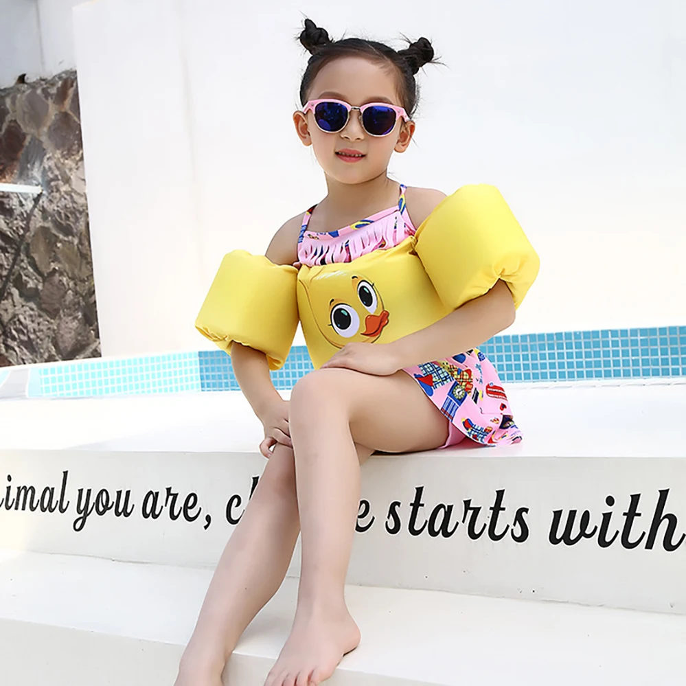 

Arm Sleeve Cartoon Float Swimsuit Foam Swimming Ring Baby Float Safety Life Jacket Swimming Training Armbands Child Kids Gear