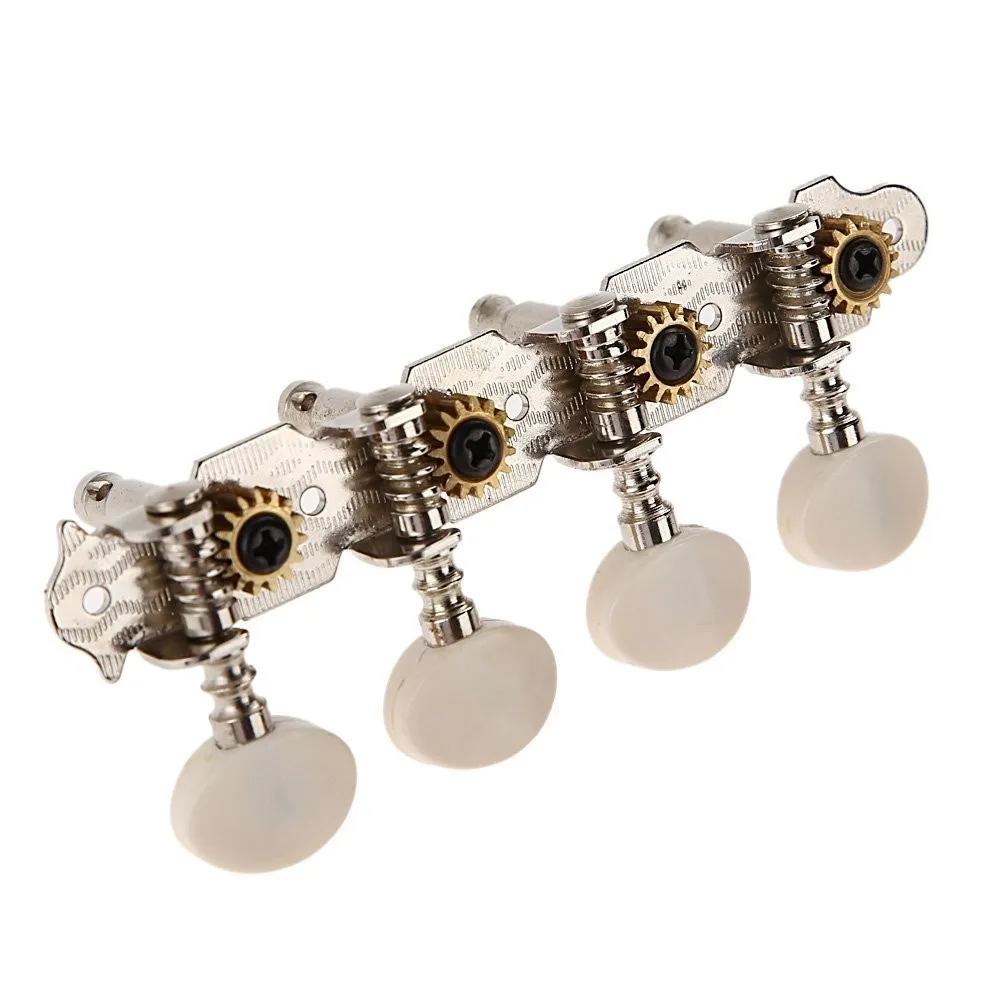 

4L4R Mandolin Tuning Pegs Machine Heads String Tuning Peg With Screws Guitar Tuning Pegs Mandolin Small Round Tuning Pegs