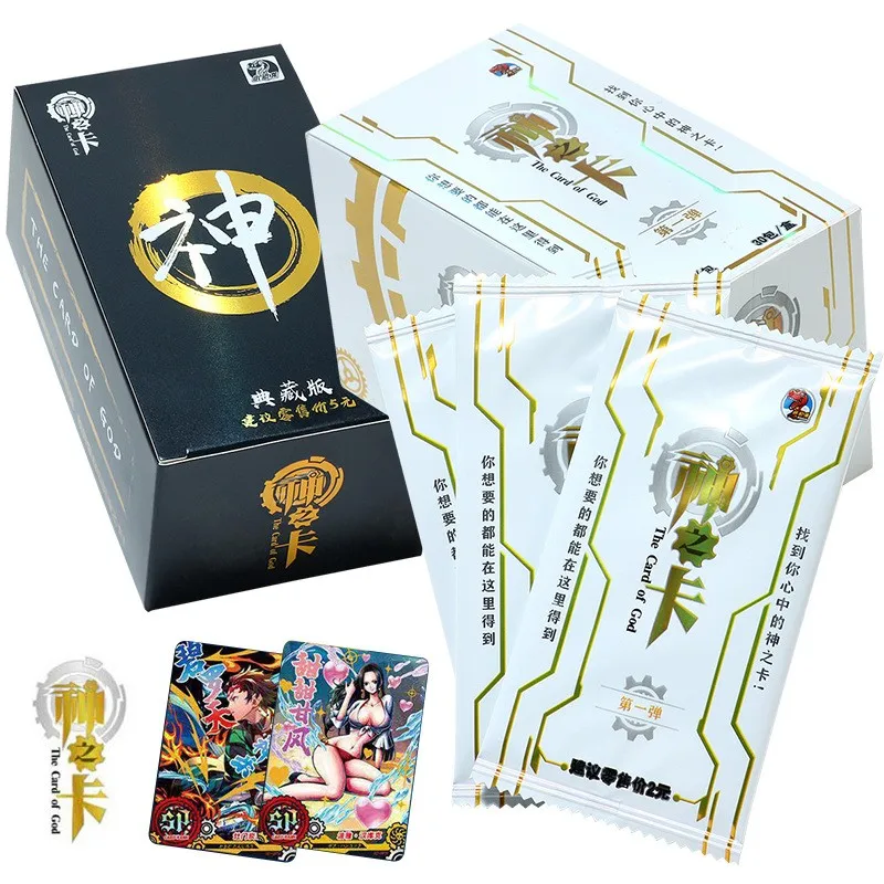 

Anime One Piece Movie Luffy Sword Art Online Kirigaya Kazuto Yuuki Asuna Fate Demon Slayer Cards Game Trading Children Toy