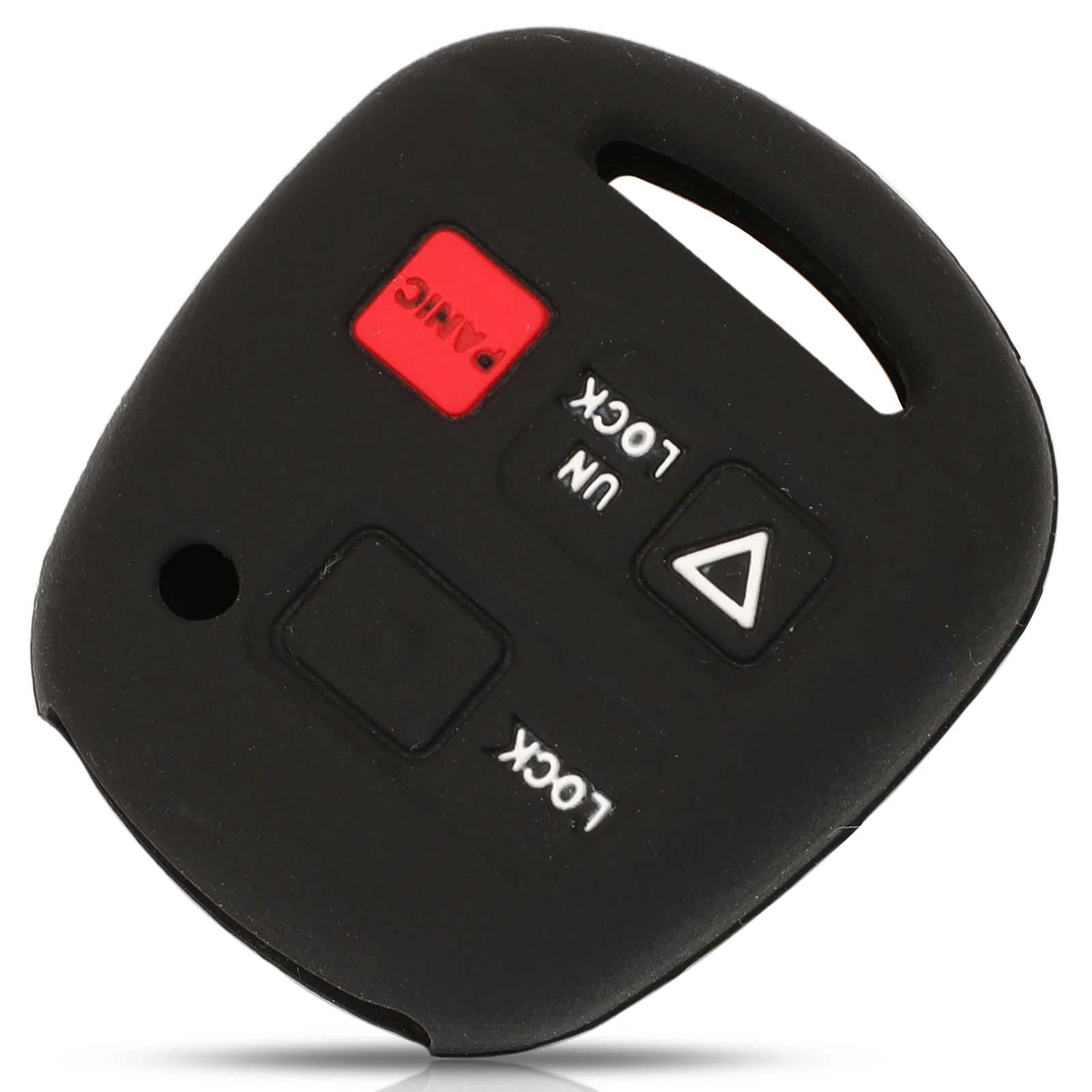 Силиконовый чехол jingyuqin с 3 кнопками для TOYOTA CAMRY RAV4 PRADO COROLLA AVENSIS LAND CRUISER Yaris |