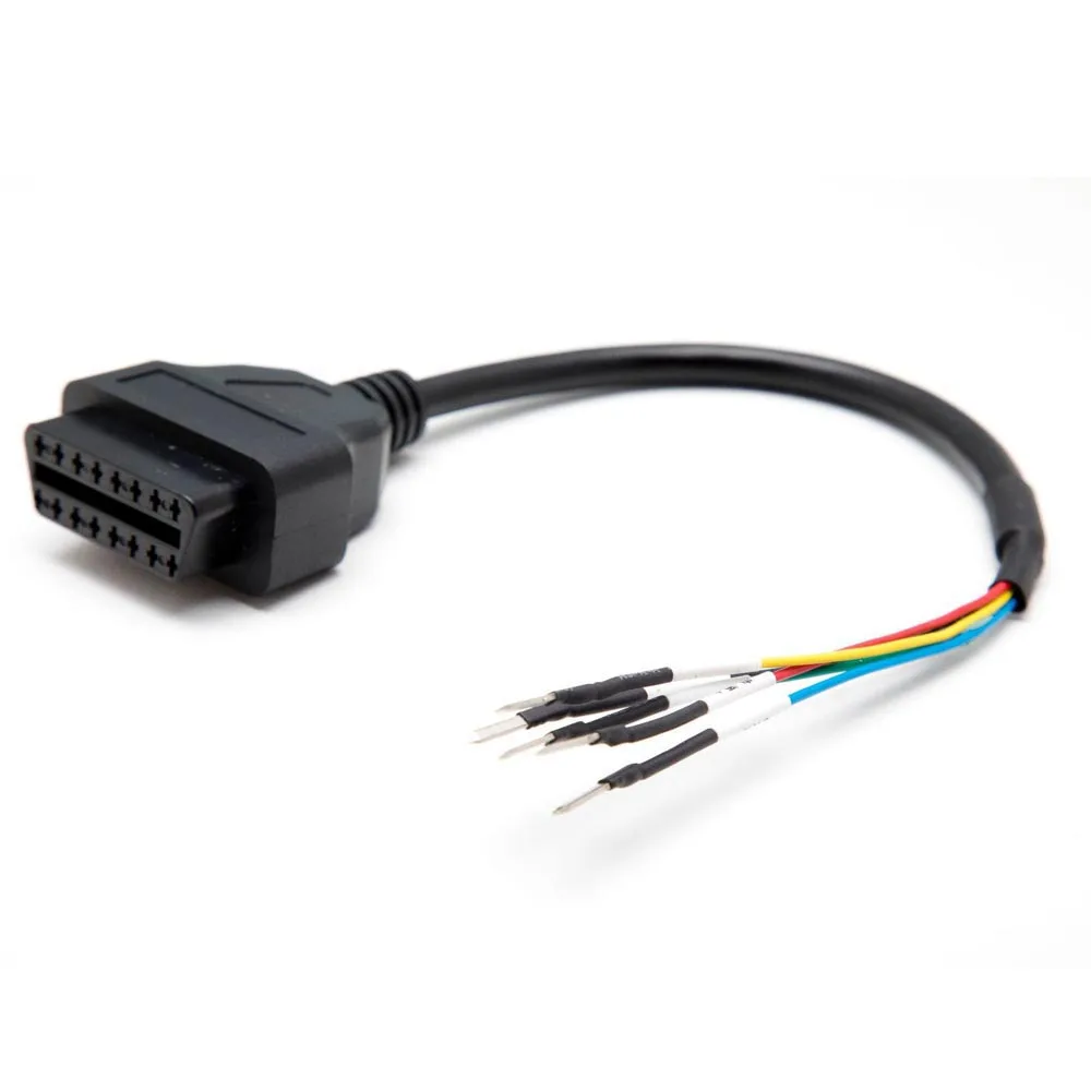 Женский OBD 16 Pin адаптер кабеля может OBD2 двигателя детектор неисправностей