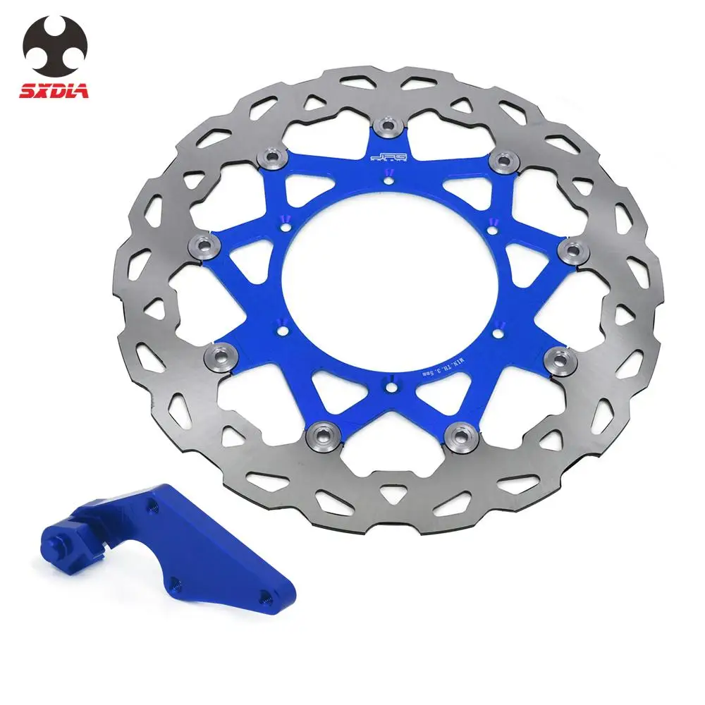 Мотоцикл 320 мм плавающие тормозные диски ротор с кронштейном для YAMAHA YZ250F 2007-2015 YZ450F