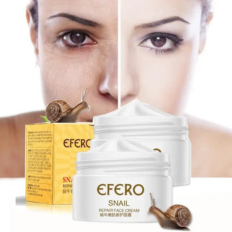 

Snail Repair Face Cream Whitening Moisturizing Cream for Snail Repair Anti-aging Wrinkle Essence Face Cream Firming Skin Care
