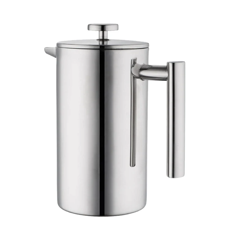 1000Ml Coffee Pot French Press Stainless Steel Insulation Tea Maker | Дом и сад