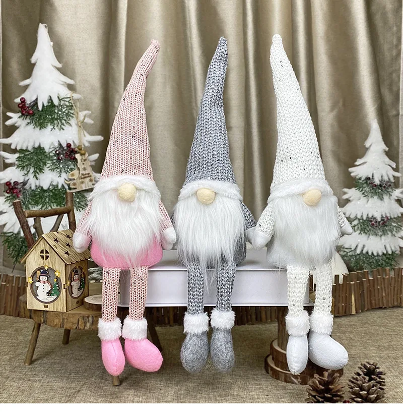 Gnome Christmas Faceless Doll Merry Christmas Decorations For Home Cristmas Ornament Xmas Navidad Natal New Year 2022 Kids Gift