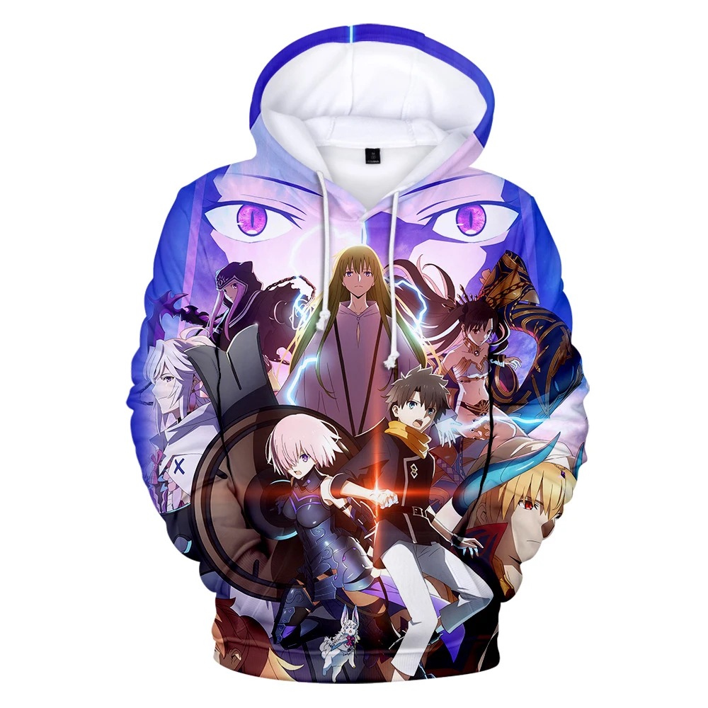 

Fategrand Order Hoodies 3D Print Sweatshirts Clothes Boy/girl Hoodies Plus Size All-match Tops Harajuku Long Sleeve Casual