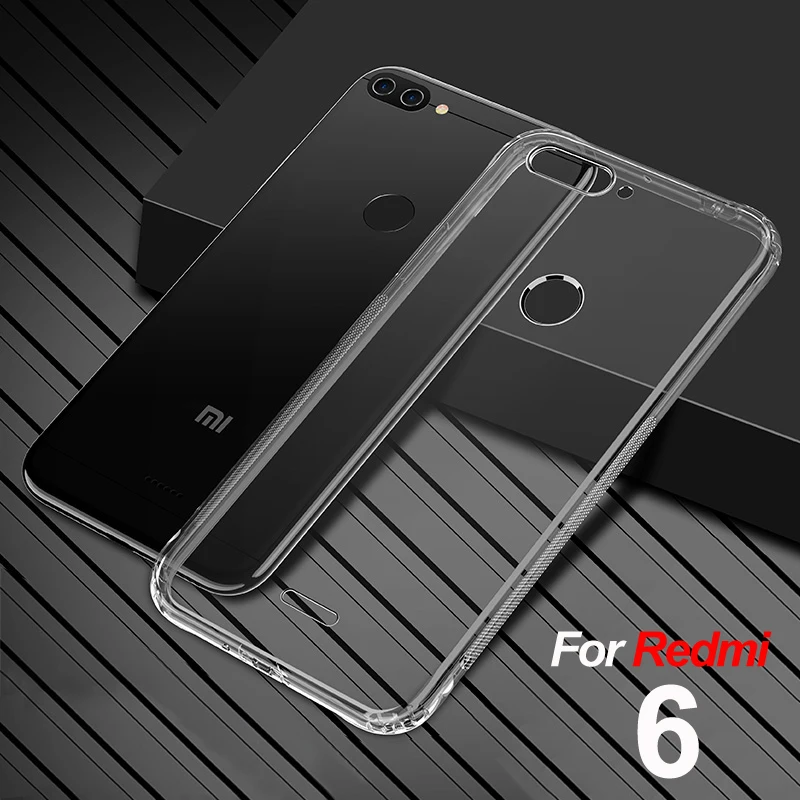 Мягкий силиконовый чехол для телефона Xiaomi Redmi 6A 6 5A Note 7 Pro 5 противоударный