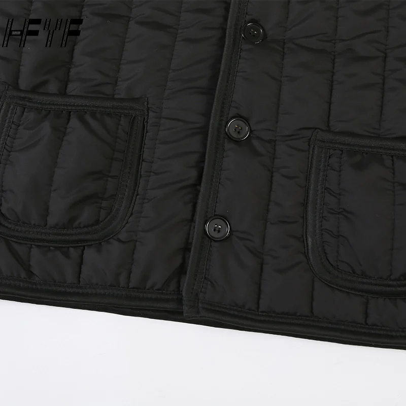 HFYF Autumn Winter Men's Solid vintage sleeveless Long Collar Cotton Jacket Men's casual ​double-sided Warm Windproof Vest