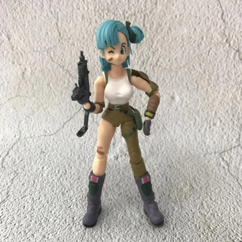 Dragon Ball Z Bulma подвижные фигурки ПВХ Коллекционная модель игрушки brinquedos для подарка на Рождество