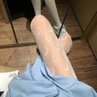 ladies socks lace white silk socks female japanese cute jk black silk fishnet socks