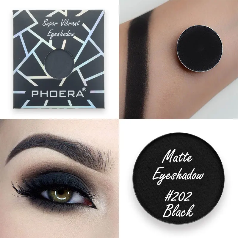 PHOERA 12 Color Eye Shadow Natural Matte Monochrome Mini Waterproof Palette Eyeshadow Makeup Beauty Make Up Cosmetic TSLM1 |