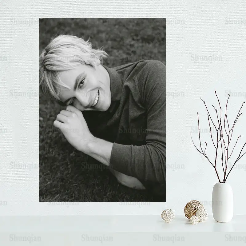 Постер Ross Lynch на заказ атласный постер Новое поступление ткань с принтом холщовая