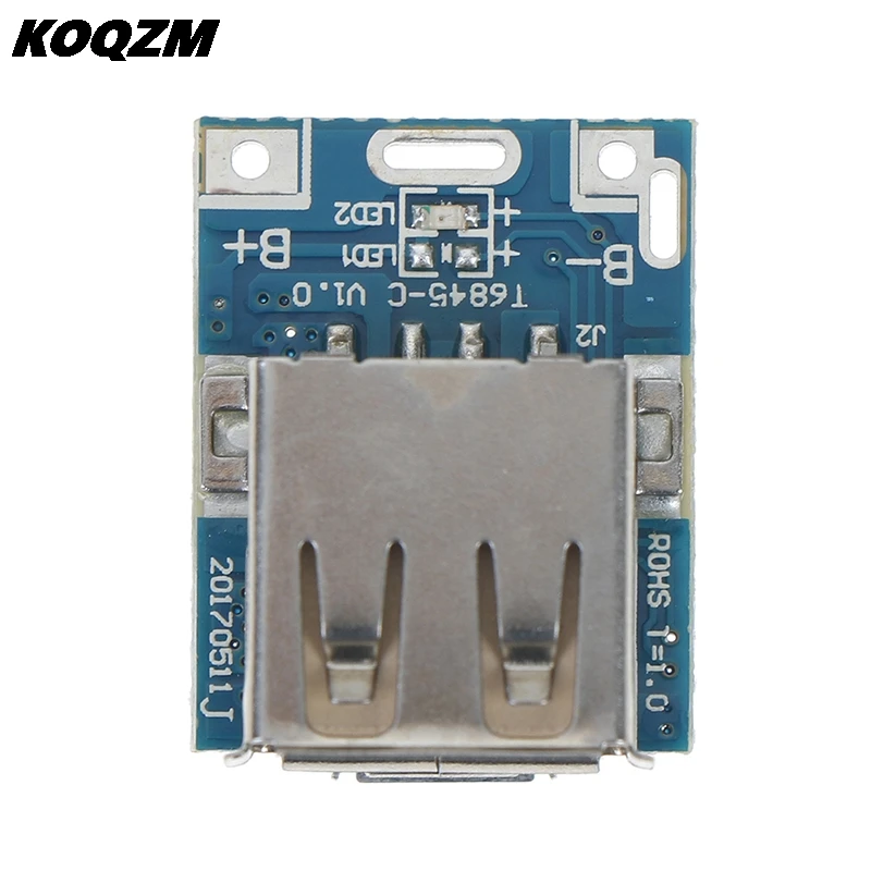 

5V 1A 3.7V Power Bank Charger Circuit Board Lithium Battery Charger Board Plate Boost Charging Module DIY For Power Bank