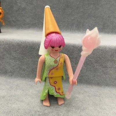 S16 7,5 см Высокое качество оригинальной Playmobil Слепой Мешок для девочек и мальчиков Полли Карманный строительный блок - Цвет: Красный