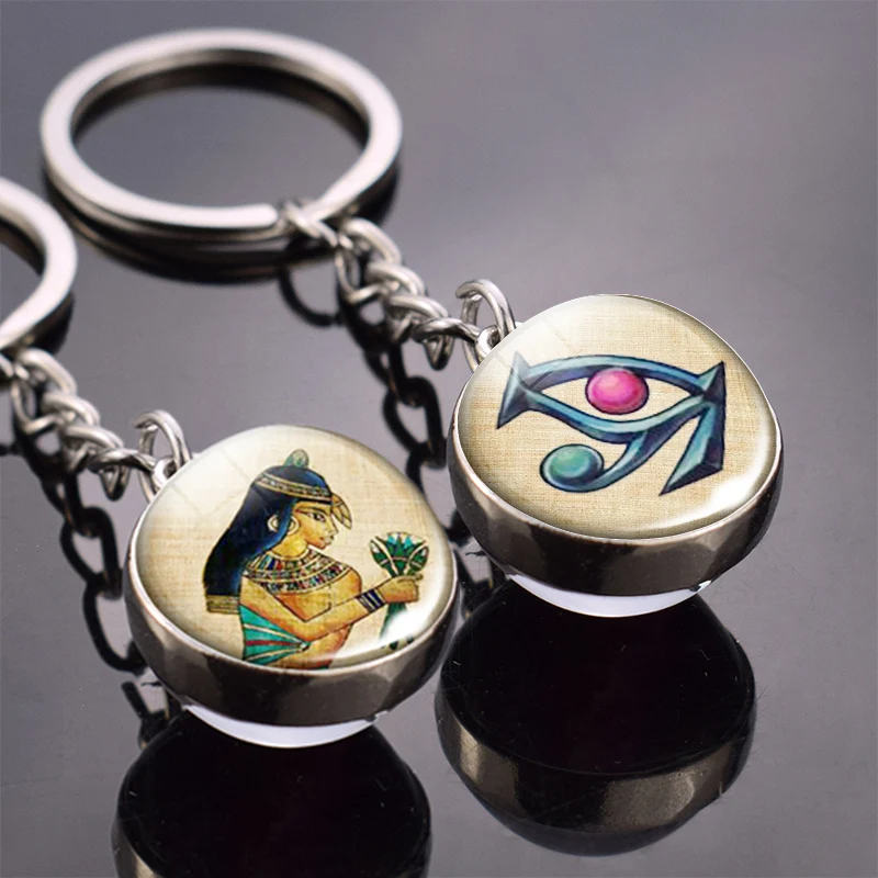 Брелок для ключей из древнего Египта Фараона древний Египт анубис двойной