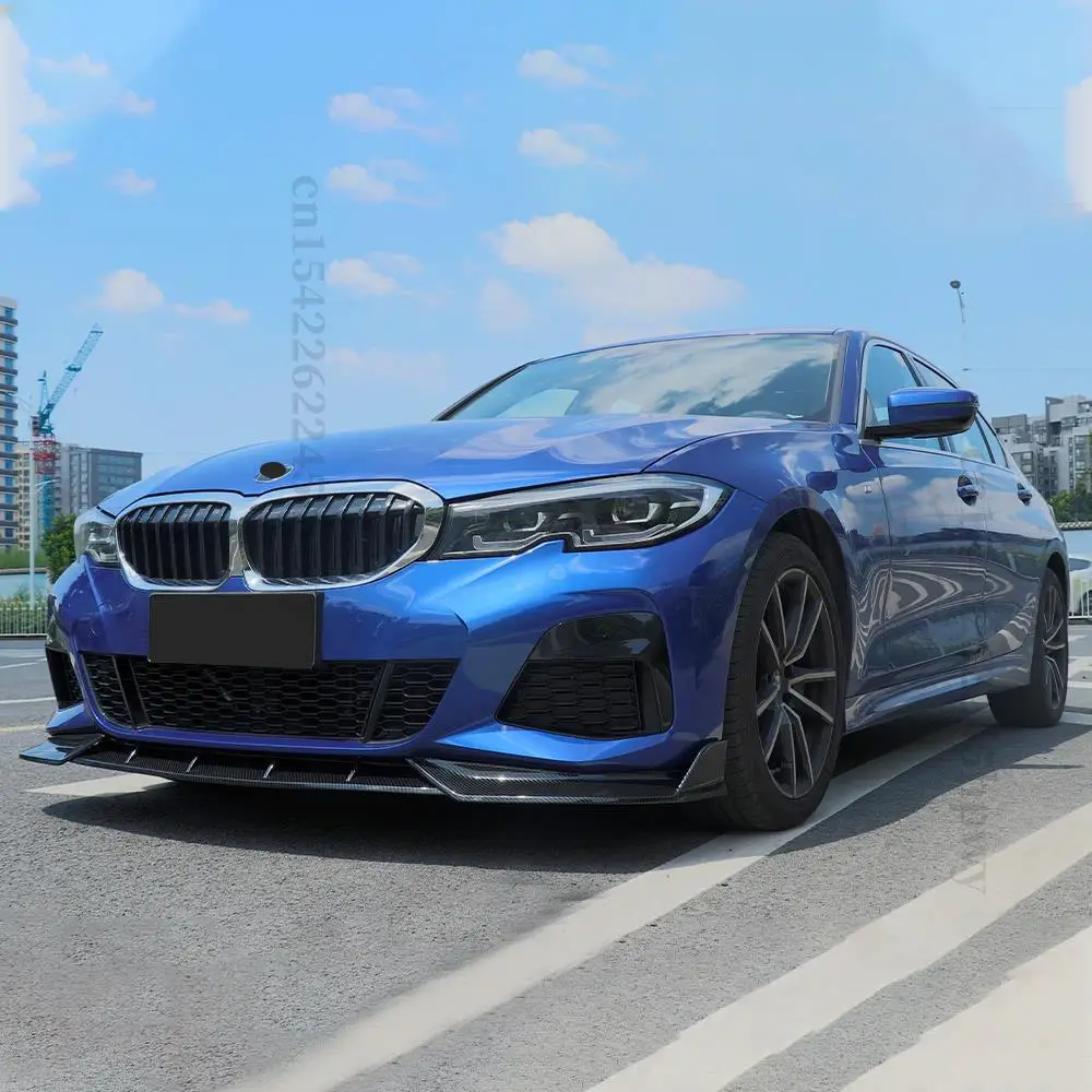 Front Bumper Lip Chin Wide Body Kit Tuning Accessories Splitter Modified For BMW 3 Series 330i 325i 320i G20 G28 2019 2020 2021 |